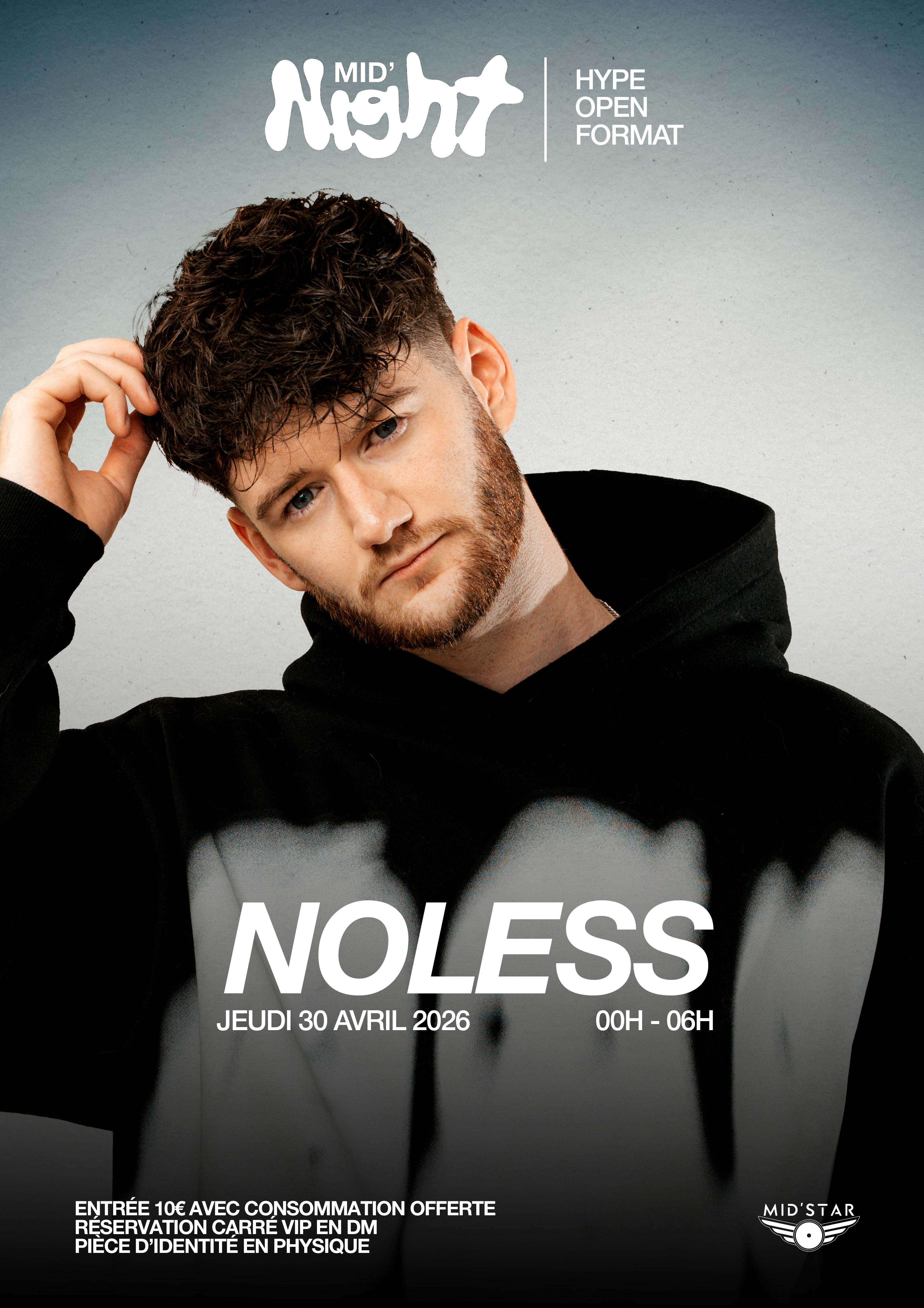 MID&rsquo;NIGHT VEILLE DE JOUR FÉRIÉ